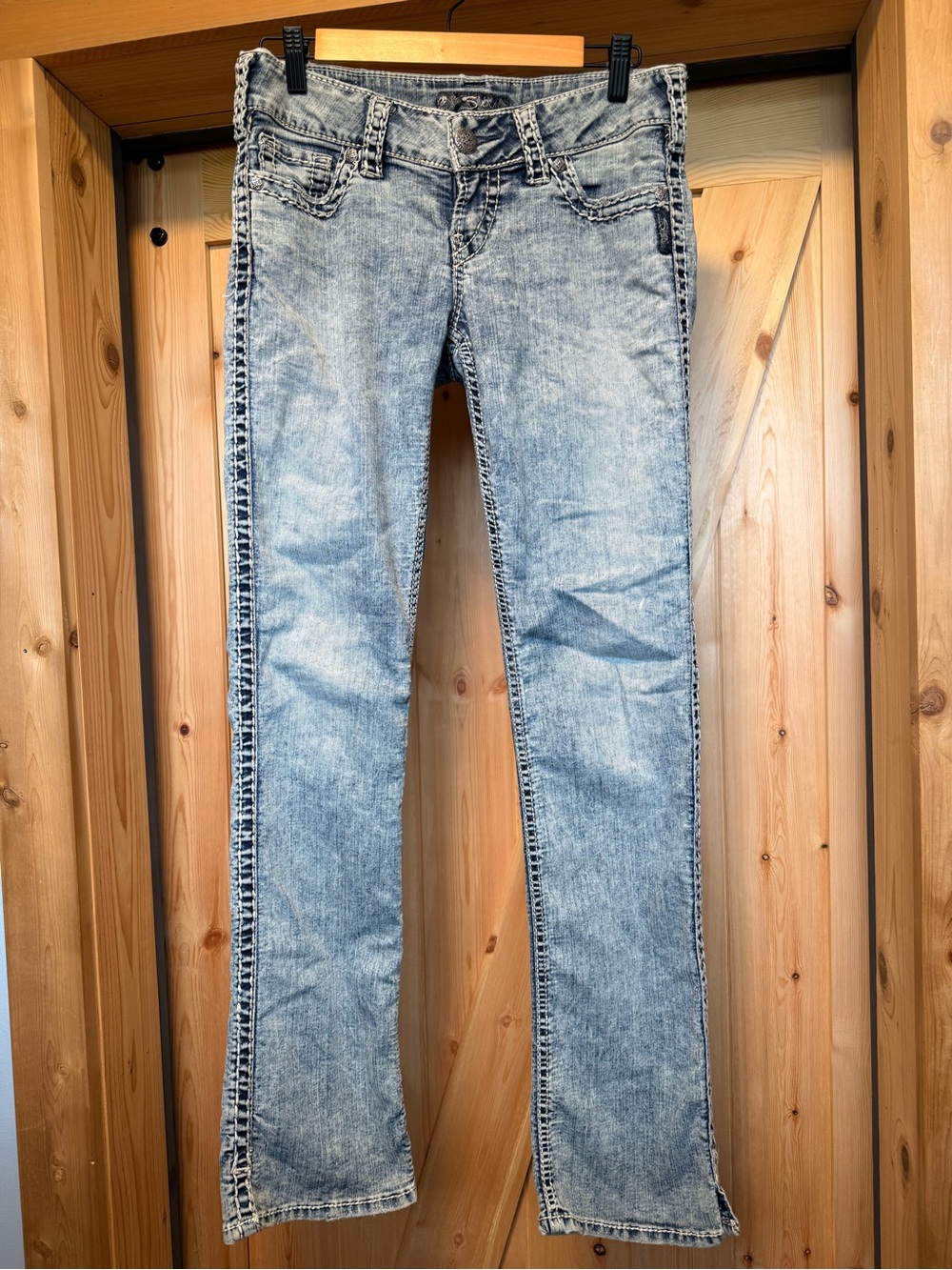 Silver jeans